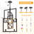 8 - Light Dimmable Geometric Chandelier-1734559620