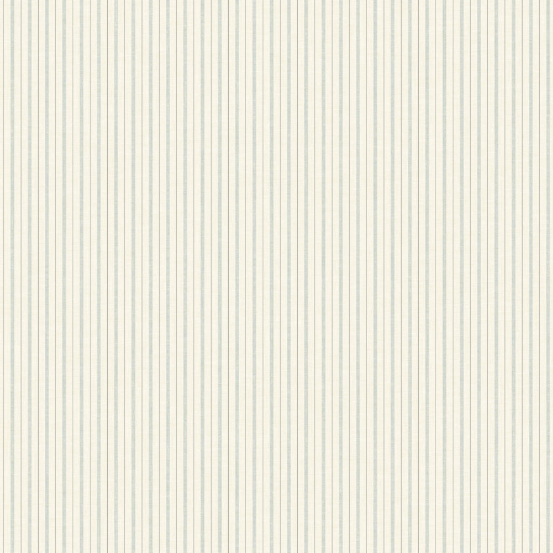 French Ticking Wallpaper, Light Blue