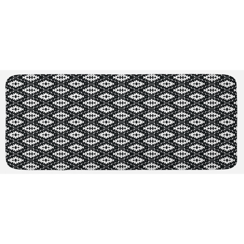 Rustic Synthetic Kitchen Mat