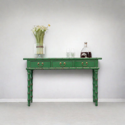 Retro Painted Practical Console Table