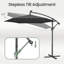 300cm Market Parasol-789858600