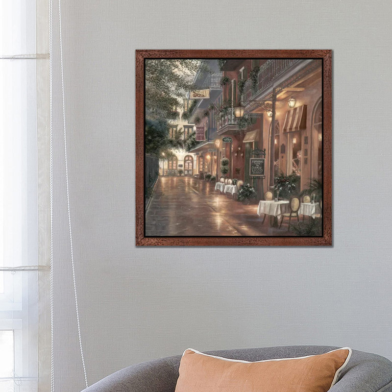 Leggio New Orleans 1959 - Print, 66.04 cm H x 66.04 cm W, Brown Framed