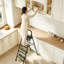 4-Step Heavy-Duty Foldable Ladder with Non-Slip Safety & Handrail
