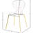 Clarion Stacking Side Chair in Clear-209363906