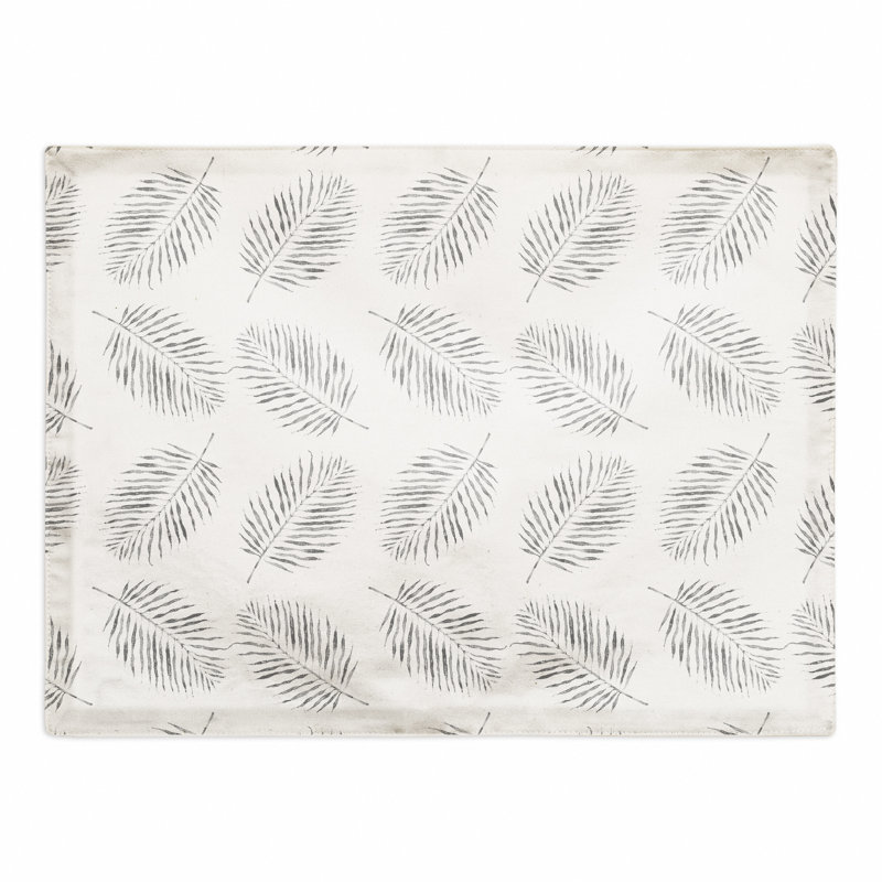 Napperon Ferns, gris