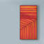 «Line Study Orange» par Charles McMullen, reproduction sur toile tendue-33423038