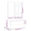 Ivens vidaXL Hallway Furniture Set Engineered Wood-1955889653