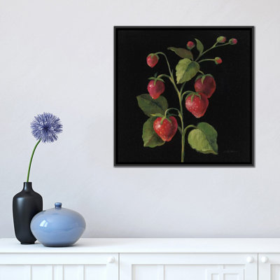 « french fruit series : fraise », reproduction d’art sur toile