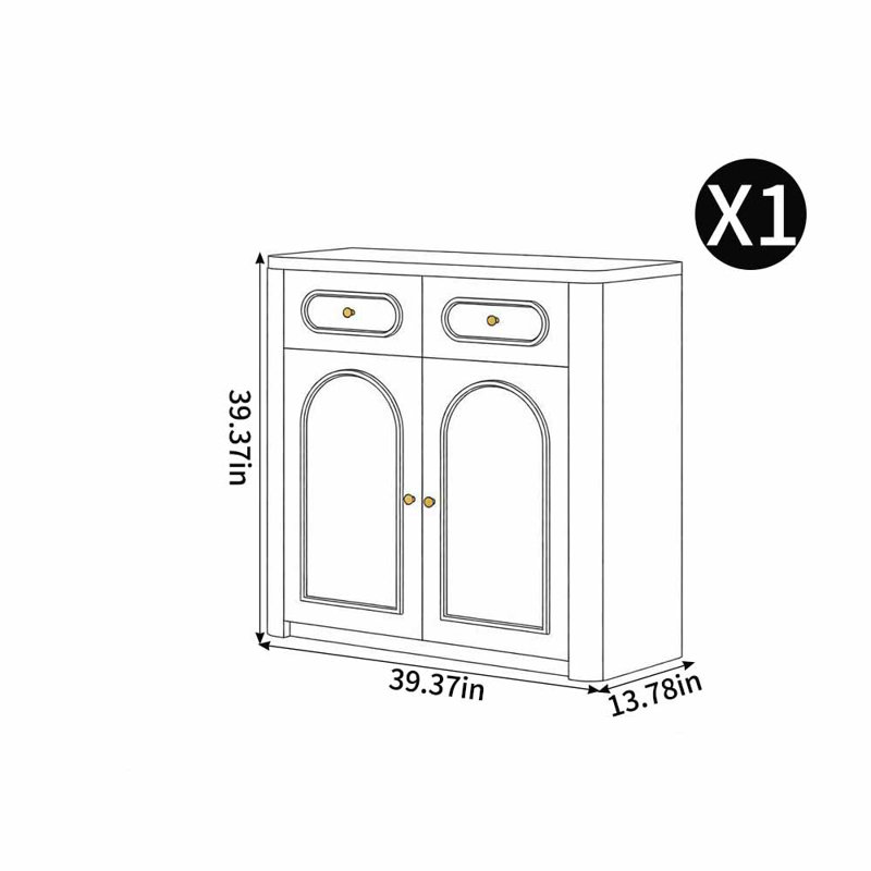 Carle, 39.37" H x 39.37" W x 13.78" D