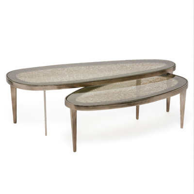 Jan Glass Cocktail Table