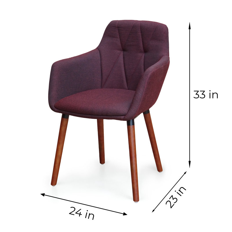 Ensemble repas rond 35,5 po Carper Carstens, Bourgogne