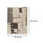 Keny Medium Area Rug, Beige Global Inspired Abstract Pattern-107717729