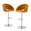 Swivel Upholstered Counter Stool-289839997