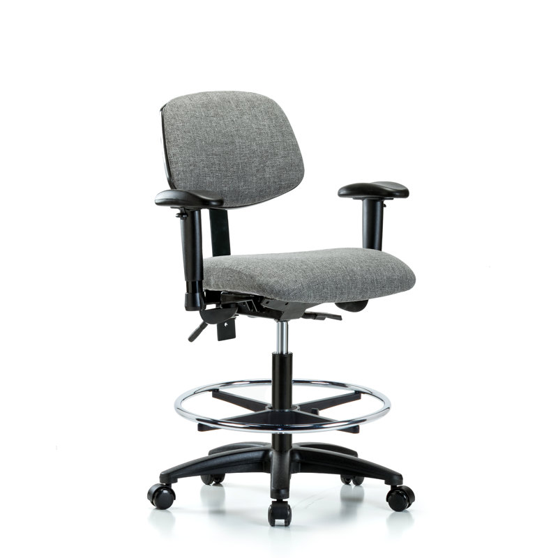 Task Chair, Casters, Gray