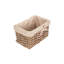 Rattan Lined Storage Basket-329279666