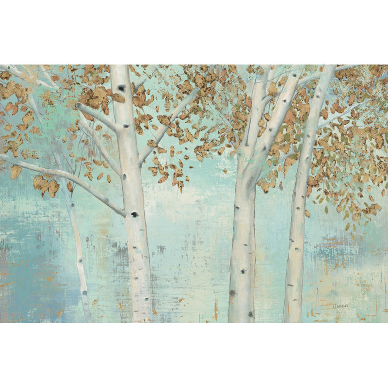 Golden Forest by James Wiens - Wrapped Canvas Painting, 51cm H x 76cm W