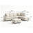 Rilan 103.5'' Faux Leather Sofa & Chaise-240499496-240499498