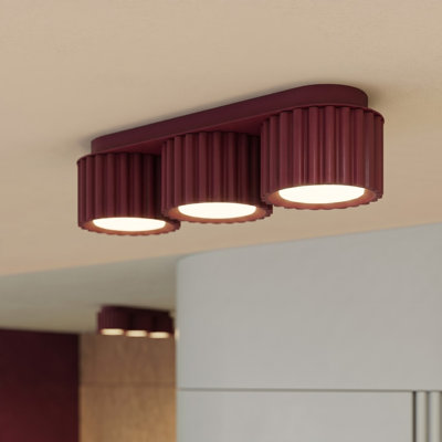 Aura Aluminium Flush Mount