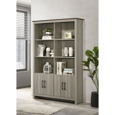 Bibliothèque l 47 "avec portes d'armoire