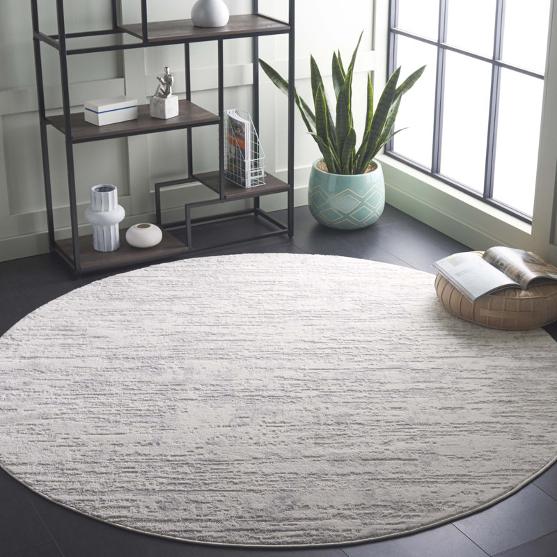 Vikkie Performance Rug, Round 6'7"