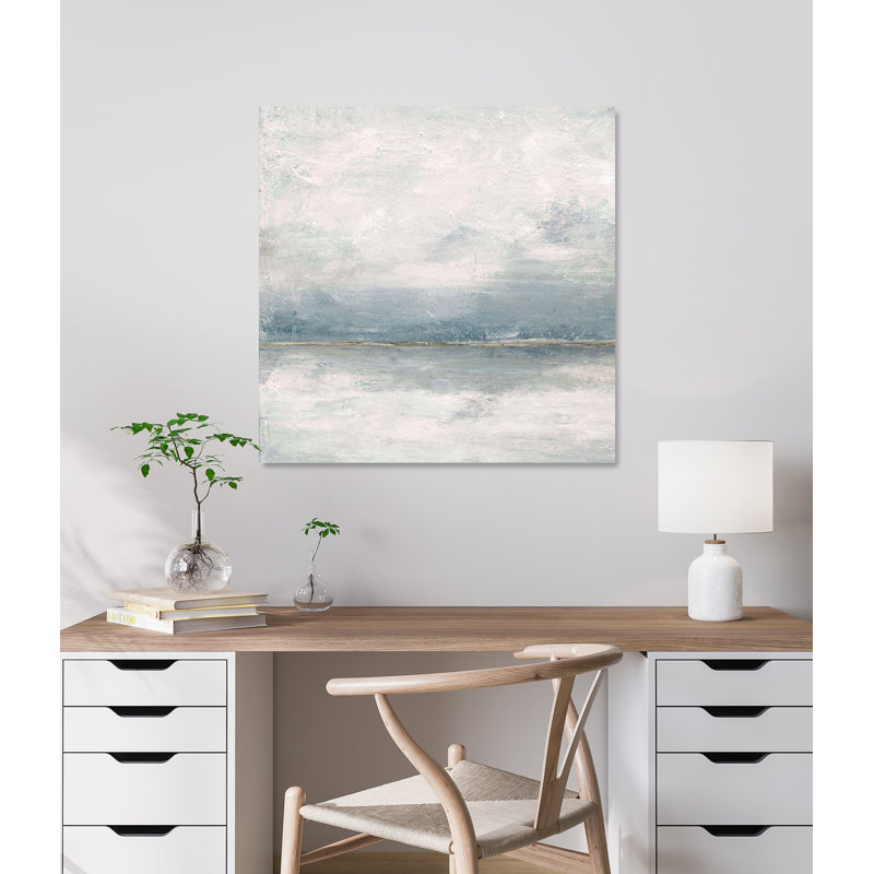 Sultry Breeze - Artist Enhanced Canvas Print, 20" H x 20" W x 1" D, Wrapped Canvas
