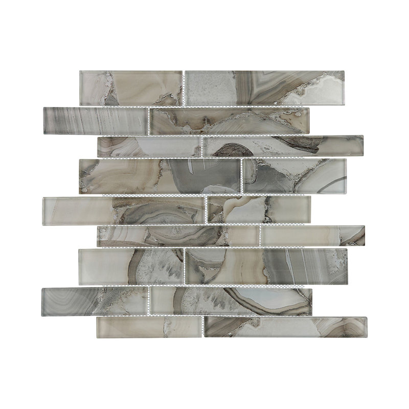 Mur de douche, dosseret de cuisine et carreau mural Myst, Noir