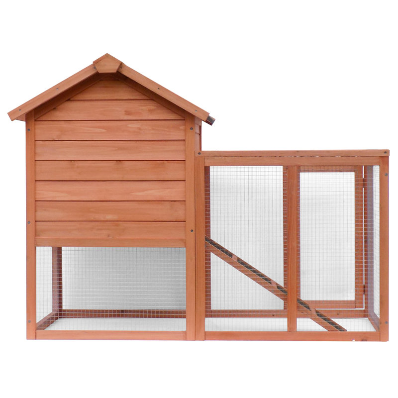 Cage à animaux avec rampe Silberman, Brun, Grand (H 36,22 po x l 46,65 po x P 24,6 po)