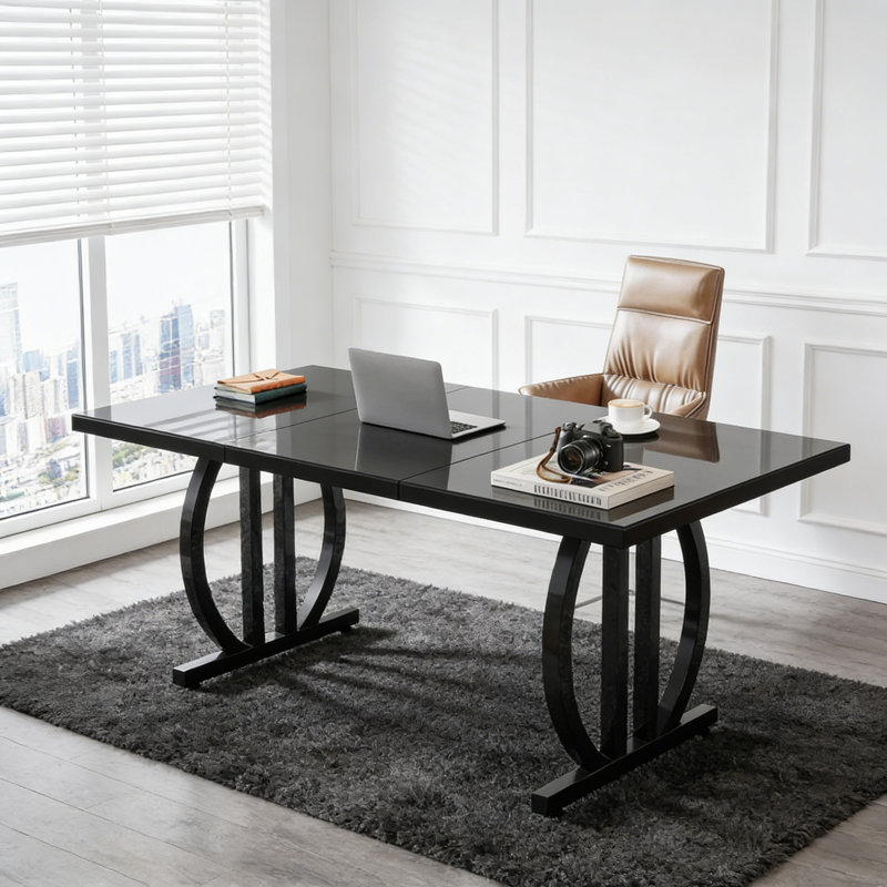 63" Executive Desk, Modern Computer & Workstation Table