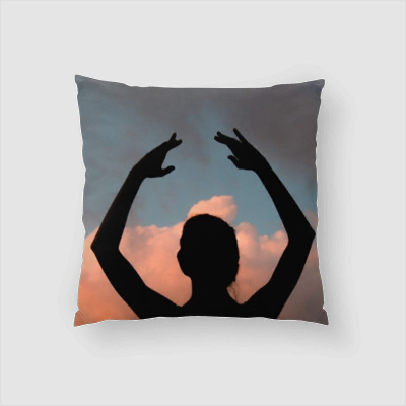 Microsuede Reversible Throw Pillow