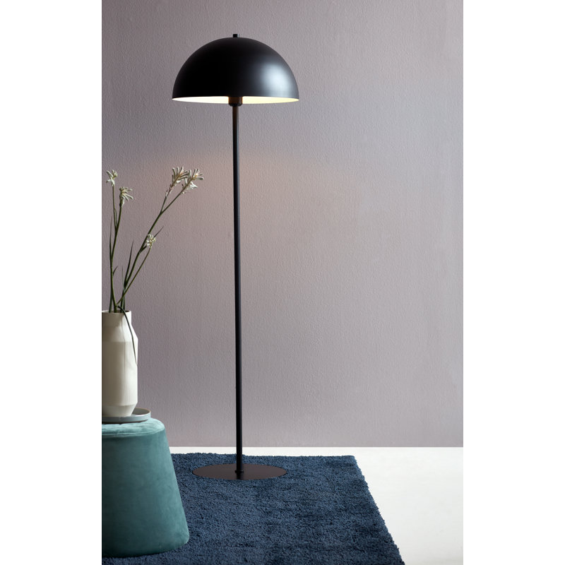 140cm Traditional Floor Lamp, Black