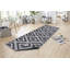 Malta Flatweave Night Silver Rug-72873821
