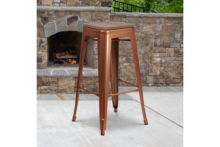 Top Copper Bar Stools