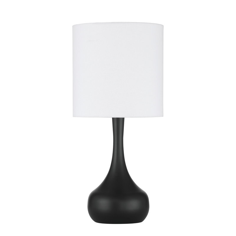 Pallo 1 Light Table Lamp in Flat Black