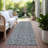 Flitwick Washable Floral Indoor / Outdoor Rug-215386526