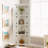 Tall Storage Cabinet With Doors And 4 Shelves-1015285263