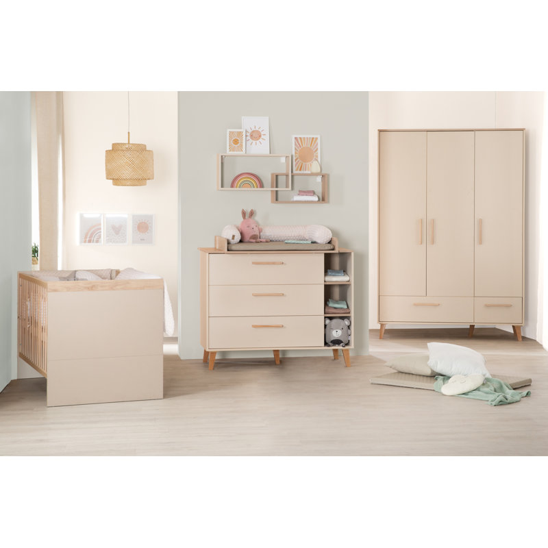 Jil 3 Door Wardrobe