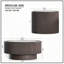 Faux Marble Pattern Stickers Coffee Table Set-552214652