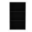 Armoire murale de 36 po de hauteur avec tablettes ouvertes, pour le rangement, salon élégant de 3 po-2091804247
