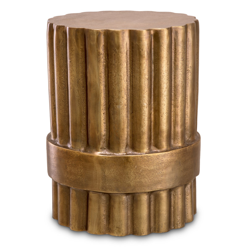 Side Table Padua S Antique Brass Finish