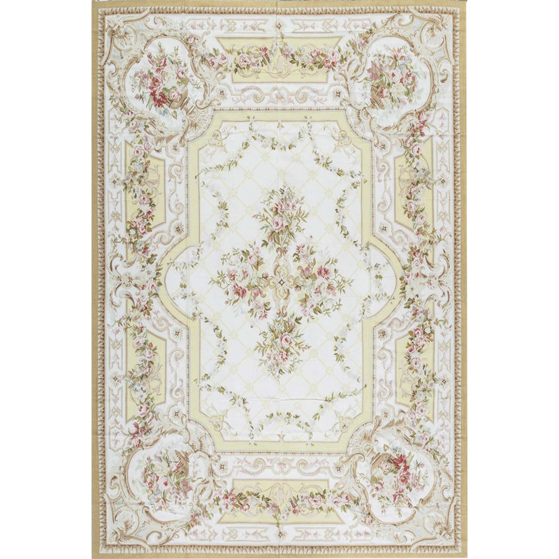 Handmade Wool Oriental Area Rug