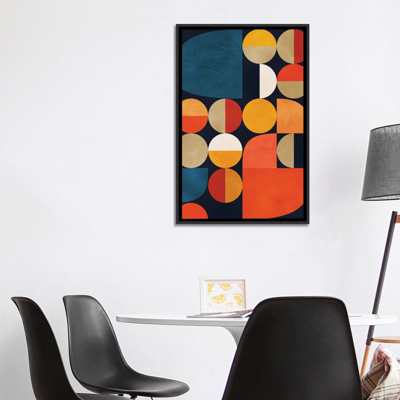 «Mid Century Modern II» par Ana Rut Bré - impression d'art graphique, H 40 po x l 26 po x P 1,5 po, Aucun mat