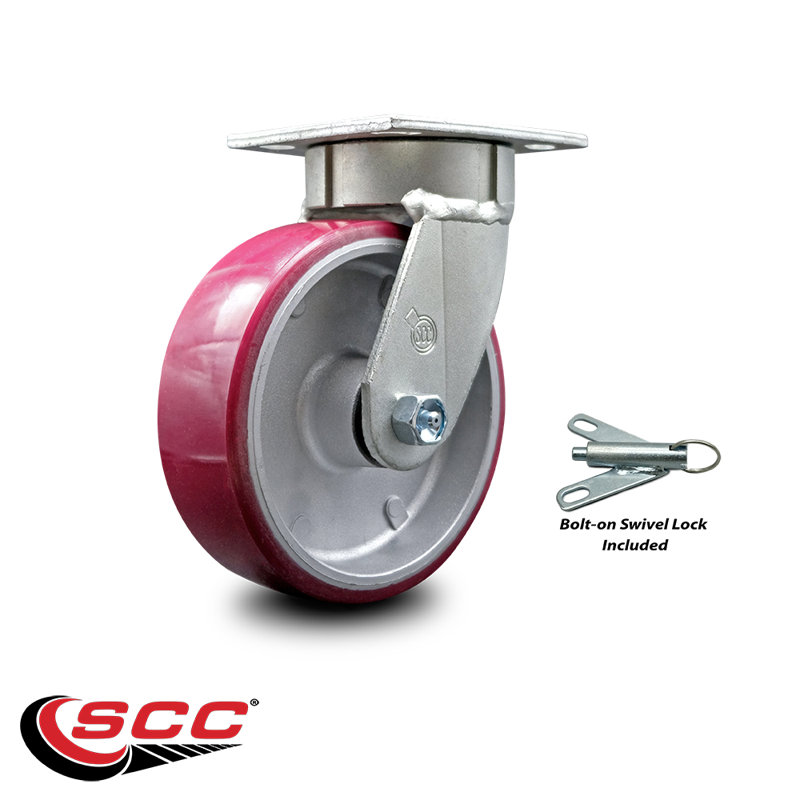Roulettes pivotantes Kingpinless