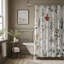 Classic Blossoms - Rideau de douche standard 1 pièce-1108369945