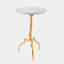 3 Legged Twig Marble End Table