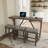 Bar Table Set With Power Outlet, Bar Table And Chairs Set, 4 Piece Dining Table Set, Industrial Breakfast Table Set, For Living Room, Dining Room, Game Room