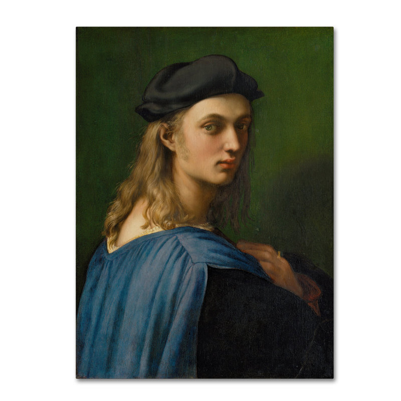 « portrait of bindo altoviti », reproduction sur toile tendue, H 19 po x l 14 po