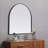 Sabine Metal Arch Wall Mirror-272105429-272105262