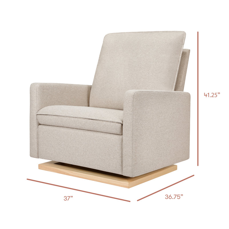 Cali Pillowback Chair and a Half Glider, Performance Beach