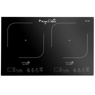 MegaChef Induction Double Burner