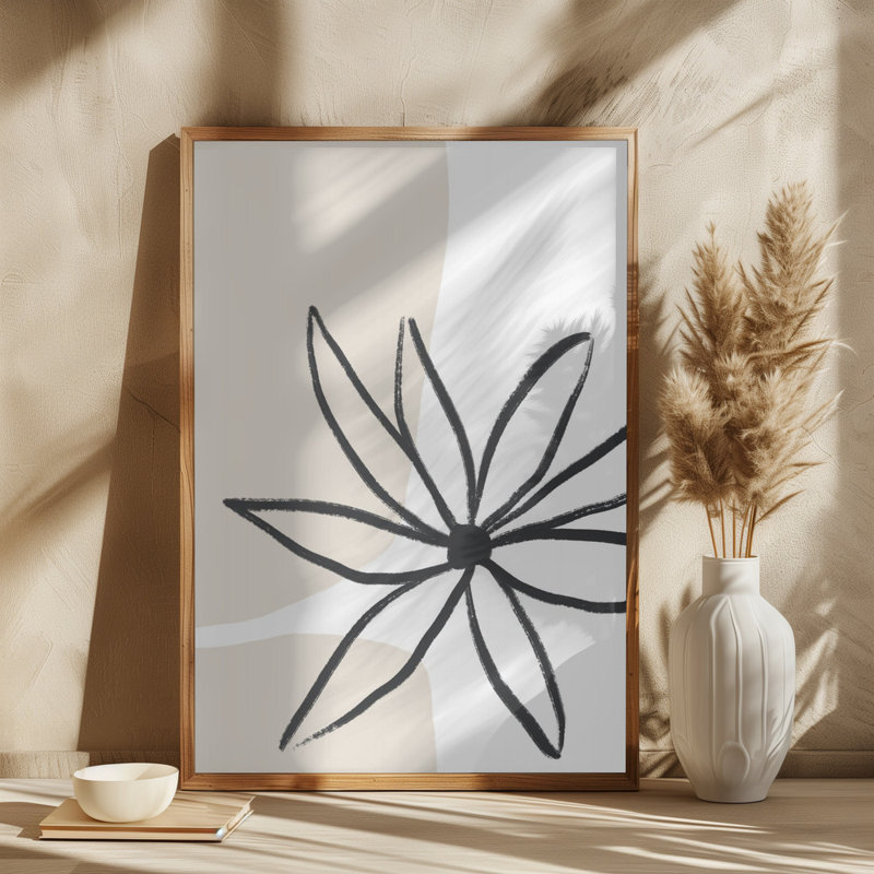 Flower, 60.96 cm H x 91.44 cm W